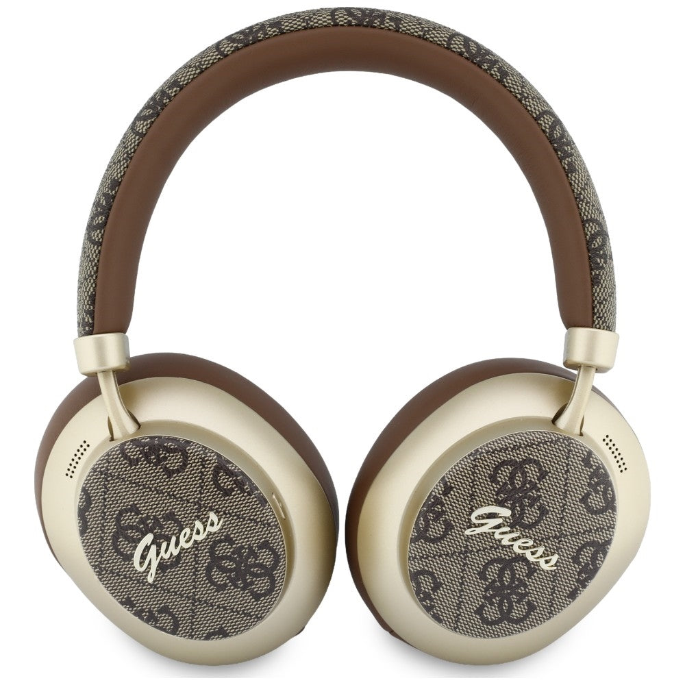 Handsfree Bluetooth Guess 4G Gold Script Metal, A2DP, Hnedá