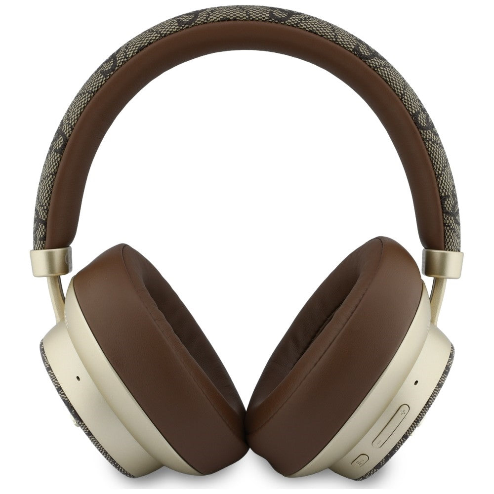 Handsfree Bluetooth Guess 4G Gold Script Metal, A2DP, Hnedá