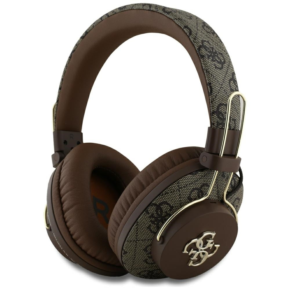 Handsfree Bluetooth Guess 4G Metal Logo, A2DP, Hnedá