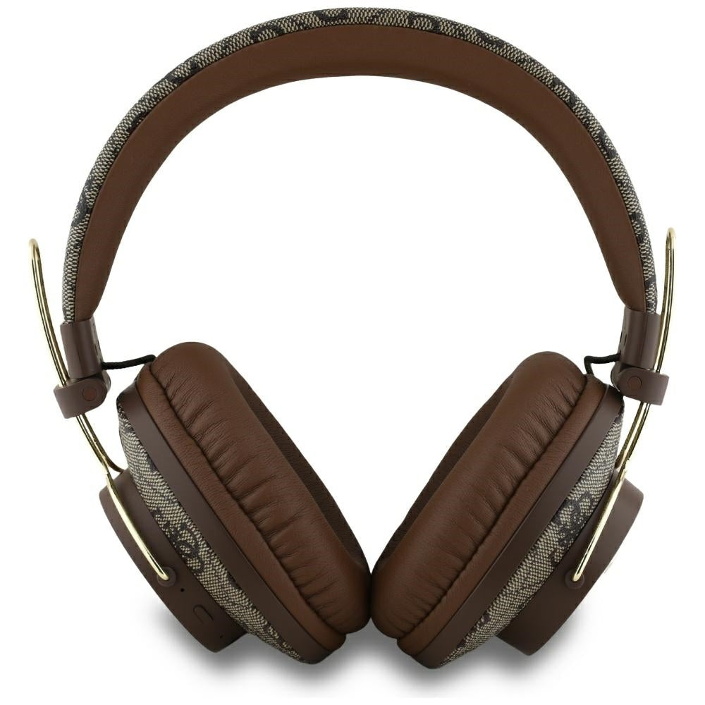 Handsfree Bluetooth Guess 4G Metal Logo, A2DP, Hnedá