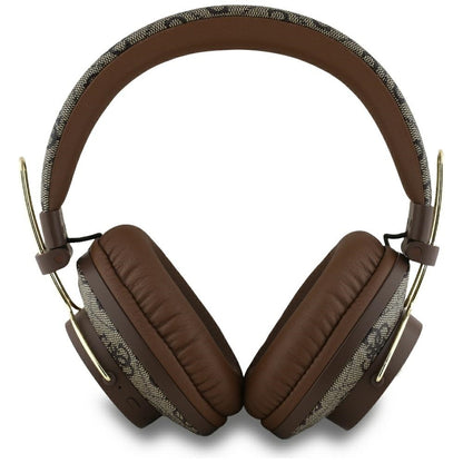 Handsfree Bluetooth Guess 4G Metal Logo, A2DP, Hnedá