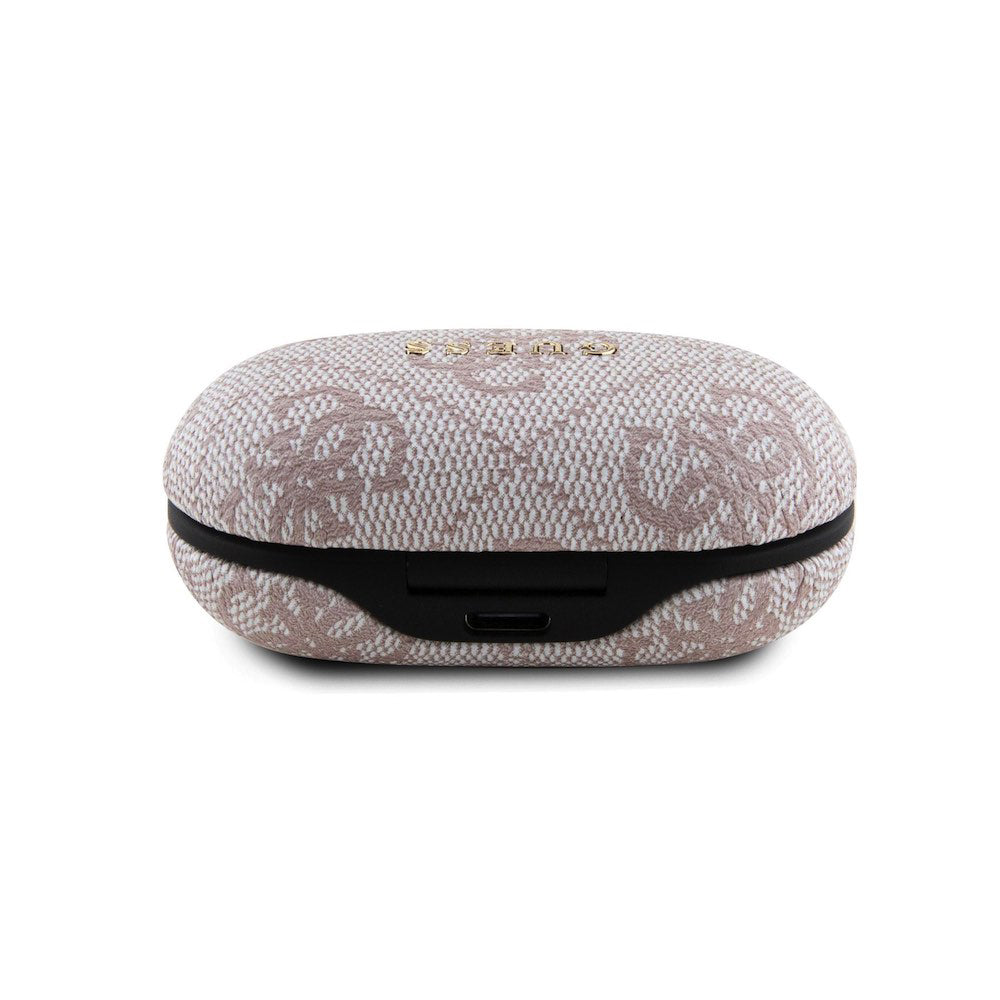 Handsfree Bluetooth Guess 4G Metal, TWS, Ružové