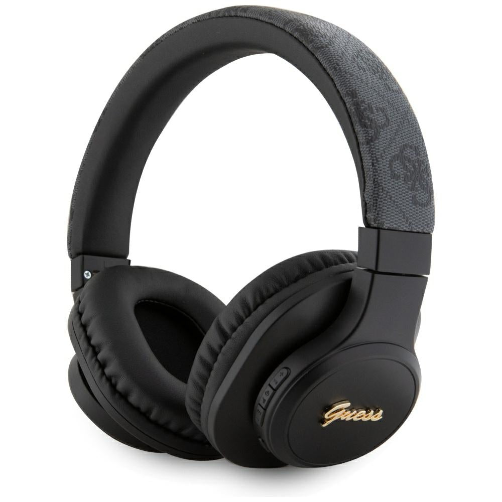 Handsfree Bluetooth Guess 4G Tone on Tone Script Logo, A2DP, Čierna