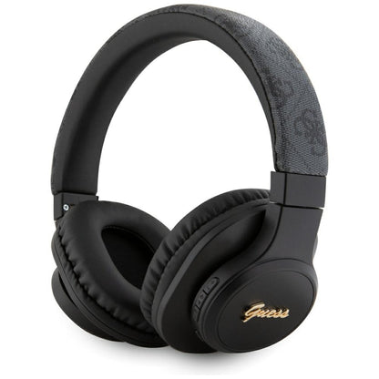 Handsfree Bluetooth Guess 4G Tone on Tone Script Logo, A2DP, Čierna