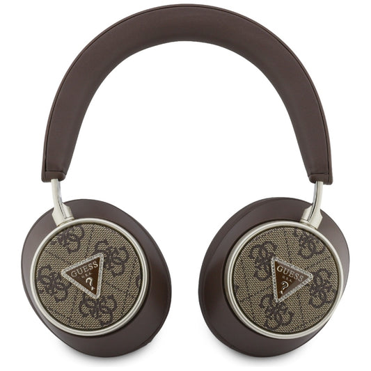 Handsfree Bluetooth Guess 4G Gold Triangle Logo, A2DP, Hnedá