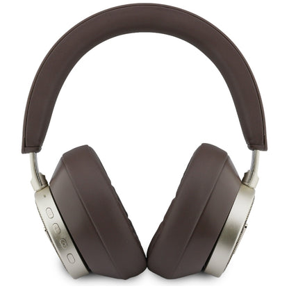 Handsfree Bluetooth Guess 4G Gold Triangle Logo, A2DP, Hnedá