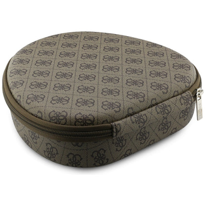 Handsfree Bluetooth Guess 4G Gold Triangle Logo, A2DP, Brown