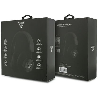 Handsfree Bluetooth Guess 4G Triangle Logo, A2DP, Čierna