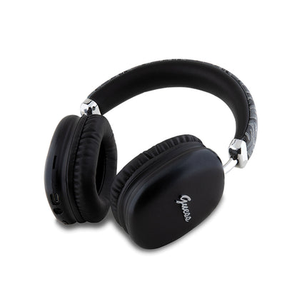 Handsfree Bluetooth Guess GCube Metallic Script Logo, A2DP, Čierna