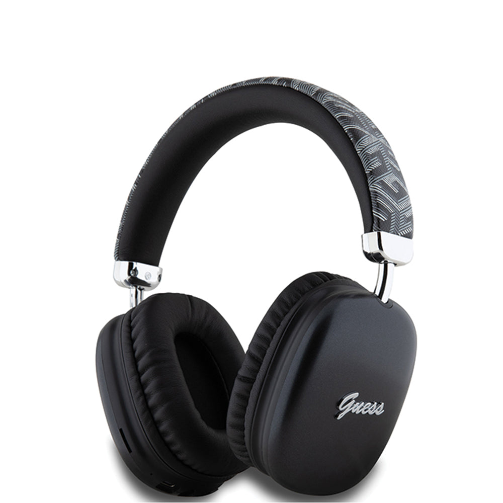Handsfree Bluetooth Guess GCube Metallic Script Logo, A2DP, Čierna