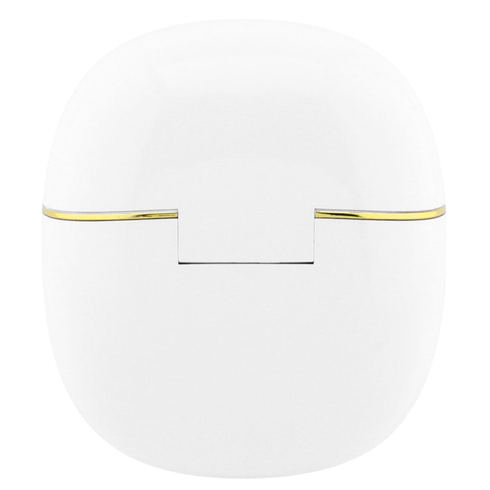 Bluetooth handsfree Guess Glossy Gold Line Classic, TWS, biely