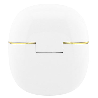 Bluetooth handsfree Guess Glossy Gold Line Classic, TWS, biely