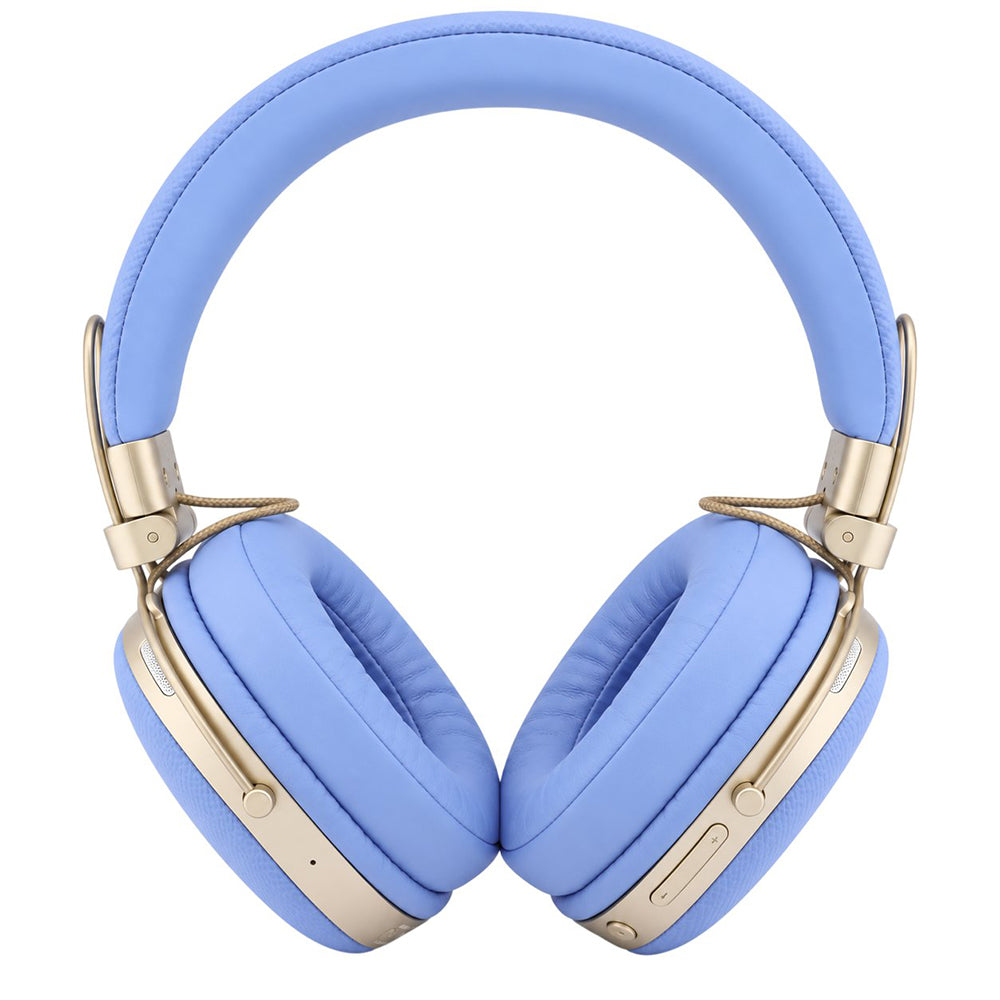 Handsfree Bluetooth Guess Grained Triangle Logo, A2DP, modrá