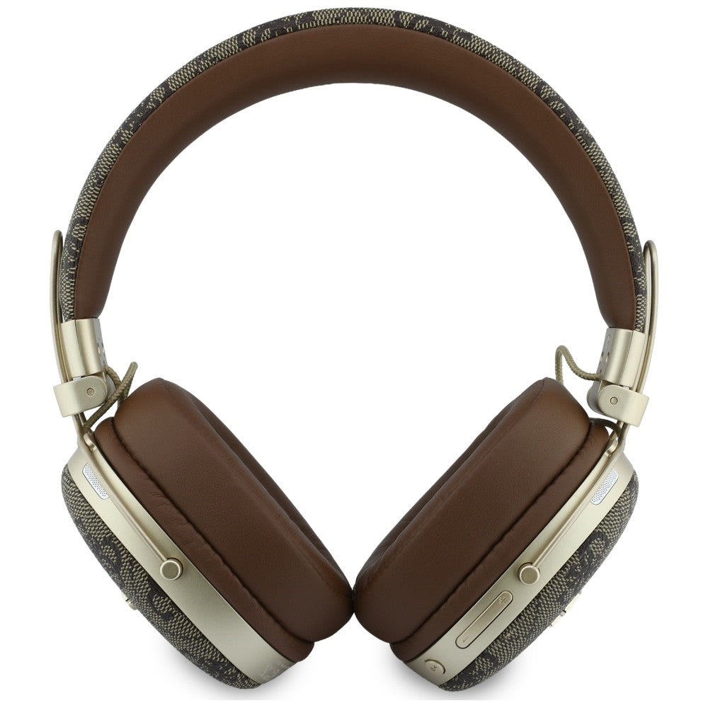 Handsfree Bluetooth Guess Metal 4G Script Logo, A2DP, Hnedá
