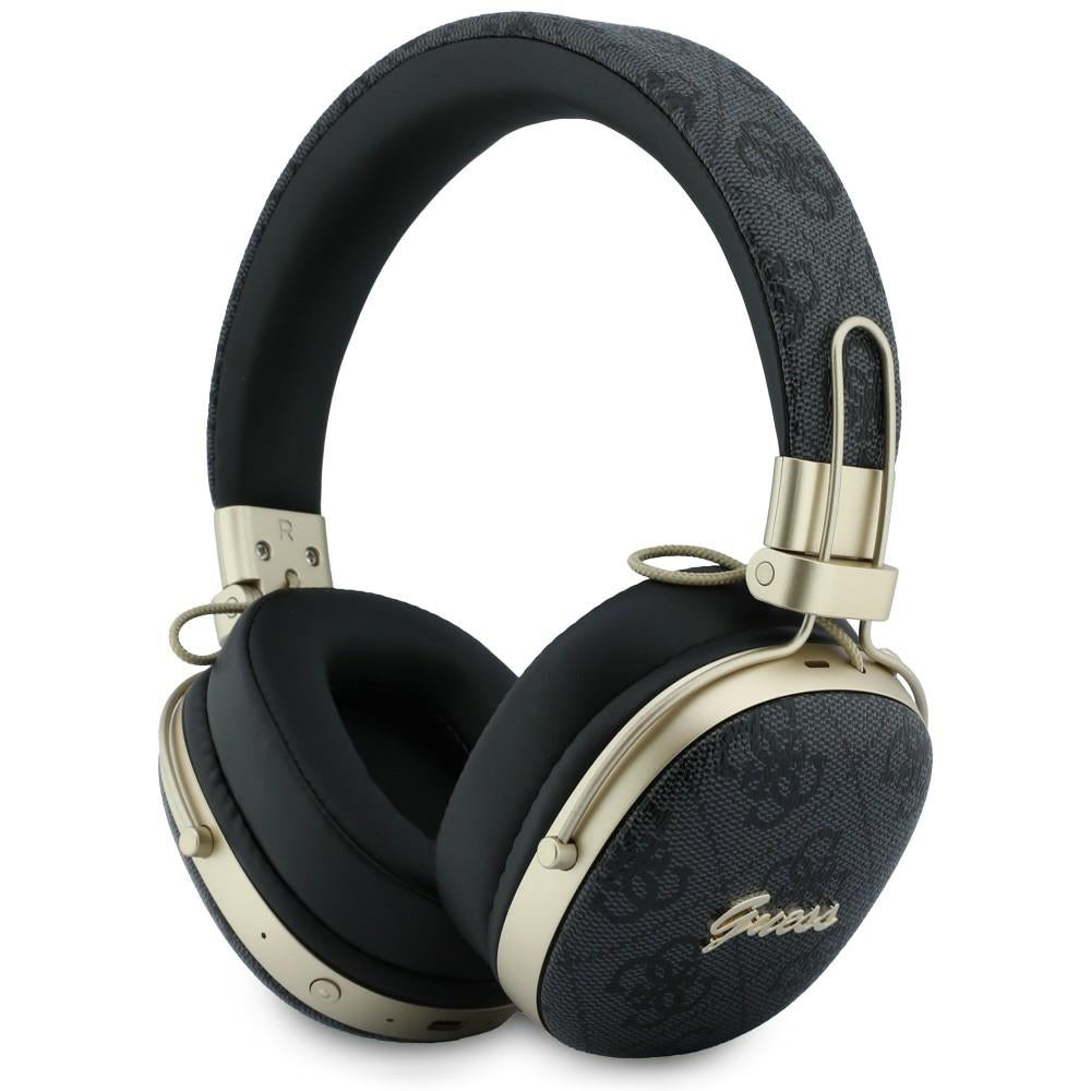Handsfree Bluetooth Guess Metal 4G Script Logo, A2DP, Čierna
