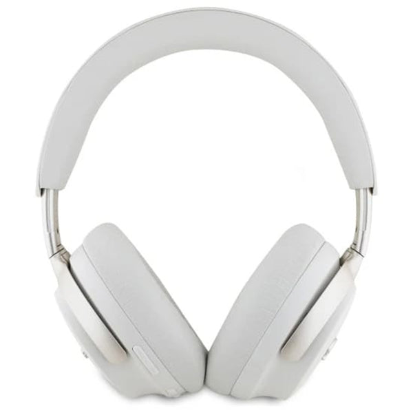 Handsfree Bluetooth Guess Metal Script Logo, A2DP, ANC, Bežová