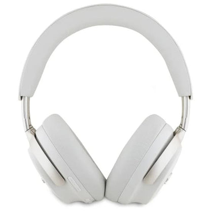 Handsfree Bluetooth Guess Metal Script Logo, A2DP, ANC, Bežová