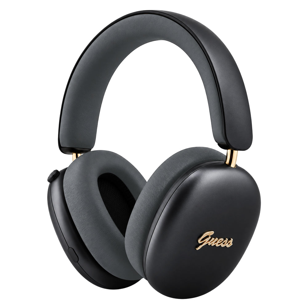Bluetooth handsfree Guess Metal Script Logo, A2DP, čierne