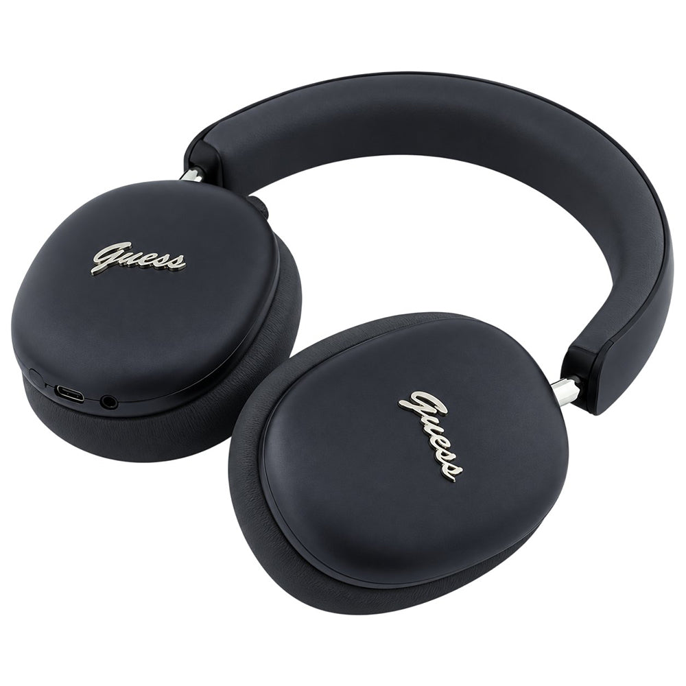 Bluetooth handsfree Guess Metal Script Logo, A2DP, čierne