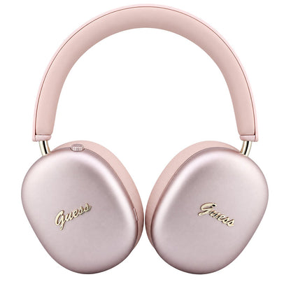 Guess Metal Script Logo Bluetooth Handsfree, A2DP, Pink