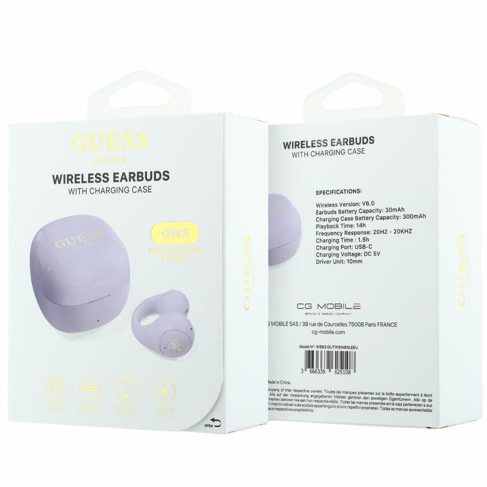 Handsfree Bluetooth Guess Mini Classic, TWS, Ružová