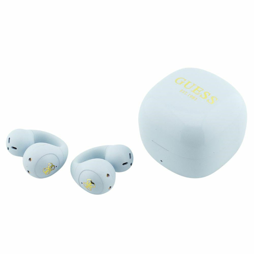 Handsfree Bluetooth Guess Mini Classic, TWS, Tyrkysová