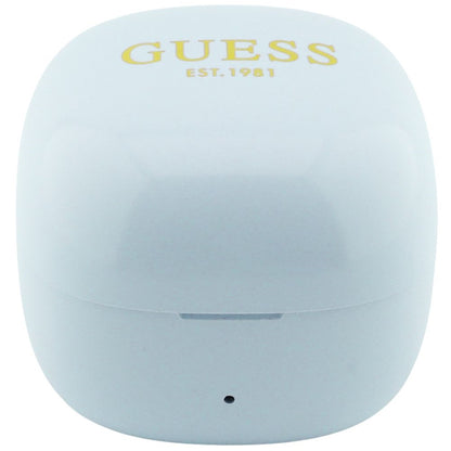 Handsfree Bluetooth Guess Mini Classic, TWS, Tyrkysová