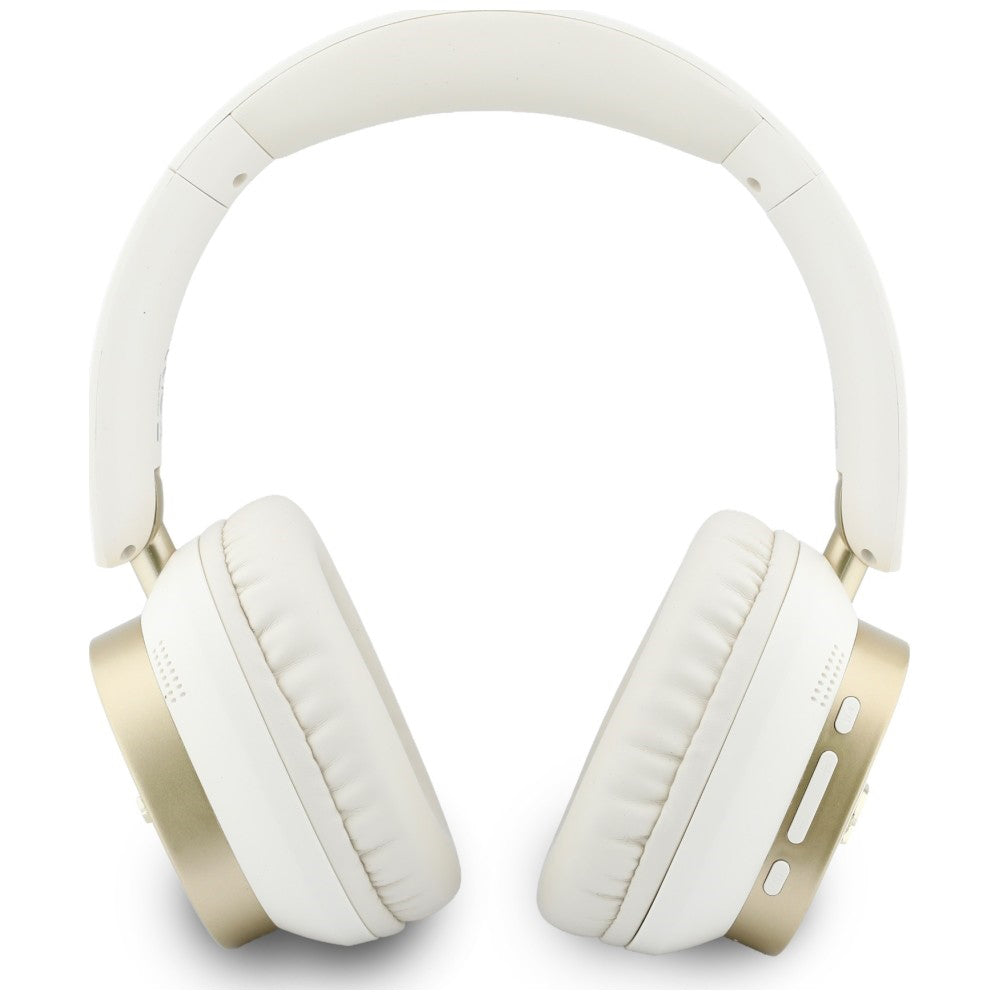Handsfree Bluetooth Guess Rectangle Metal Script, A2DP, Biela