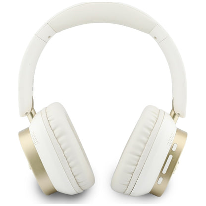 Handsfree Bluetooth Guess Rectangle Metal Script, A2DP, Biela