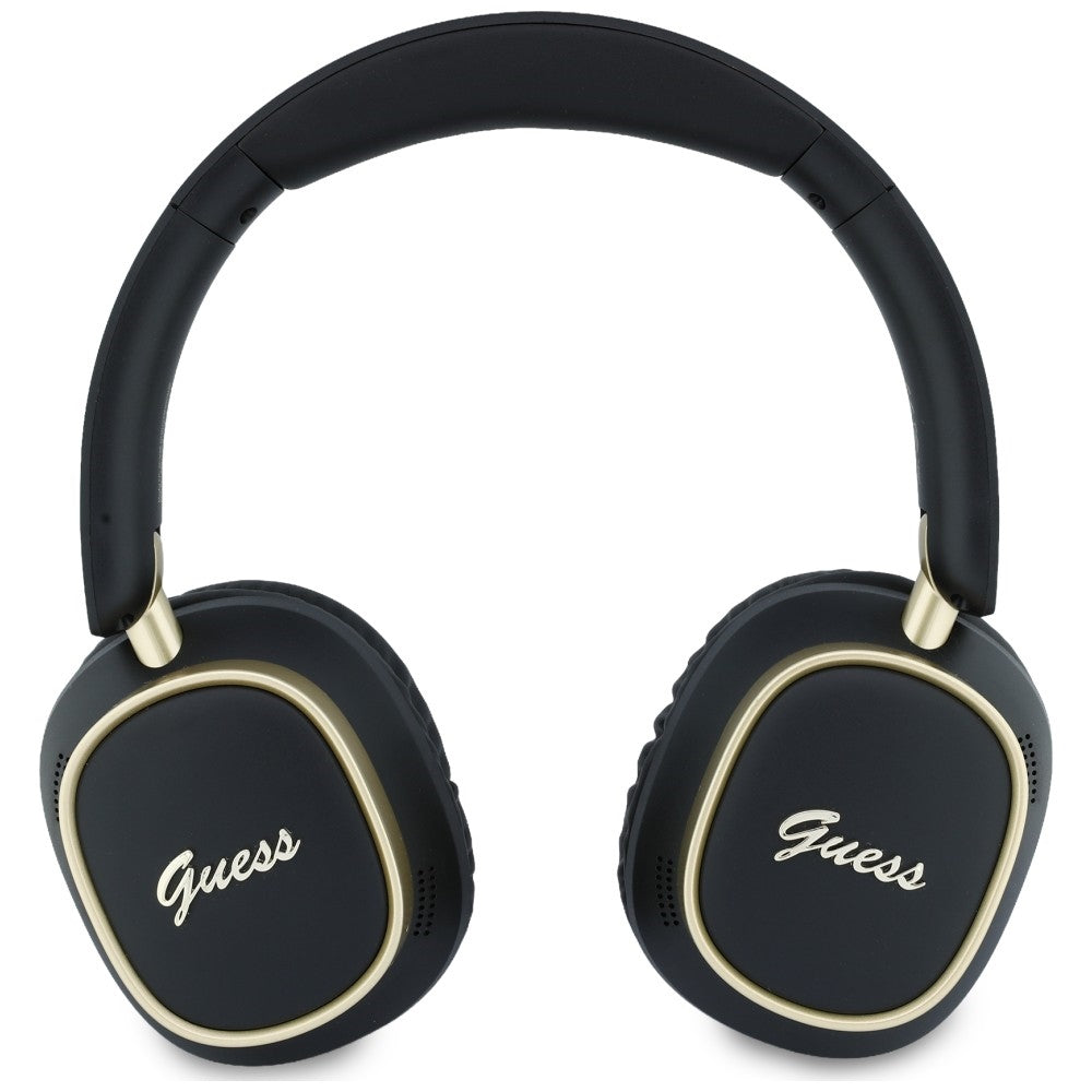 Handsfree Bluetooth Guess Rectangle Metal Script, A2DP, Čierna