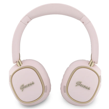 Handsfree Bluetooth Guess Rectangle Metal Script, A2DP, Ružová