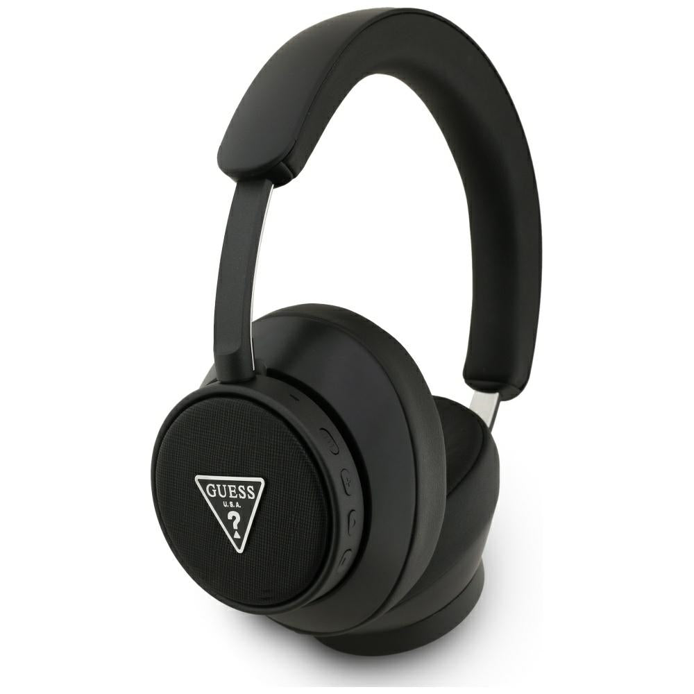 Handsfree Bluetooth Guess Saffiano Triangle Logo, A2DP, Čierna