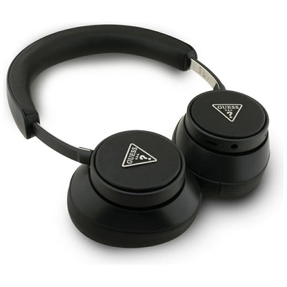 Handsfree Bluetooth Guess Saffiano Triangle Logo, A2DP, Čierna