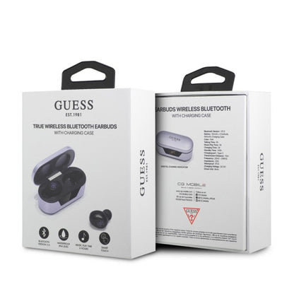 Handsfree Bluetooth Guess, TWS, Fialové