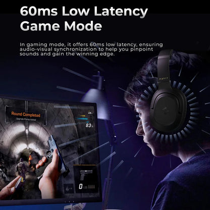 Handsfree Bluetooth HAVIT H612BT, A2DP, Čierna