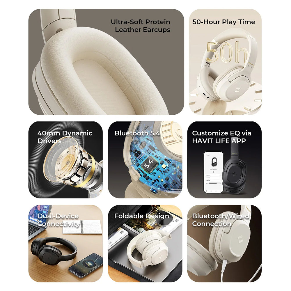 Handsfree Bluetooth HAVIT H612BT, A2DP, Čierna