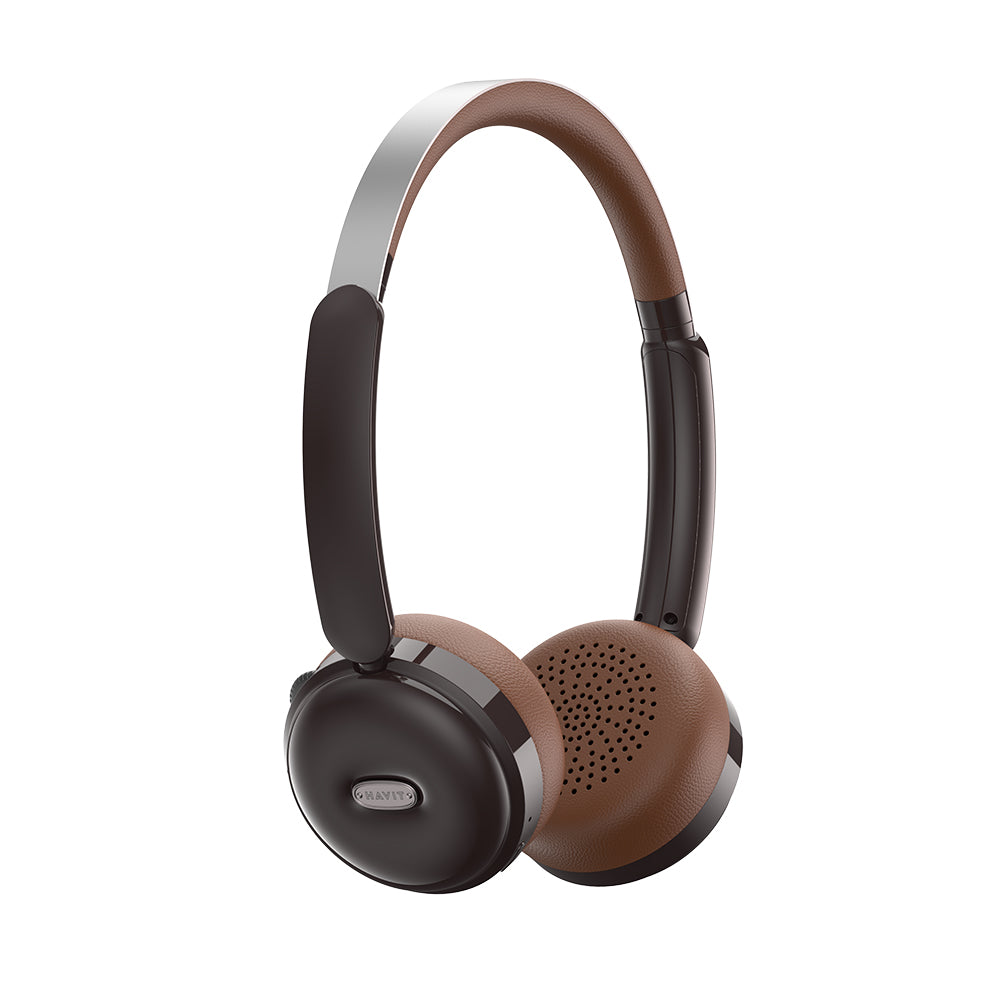 Handsfree Bluetooth HAVIT H616BT, A2DP, Hnedá