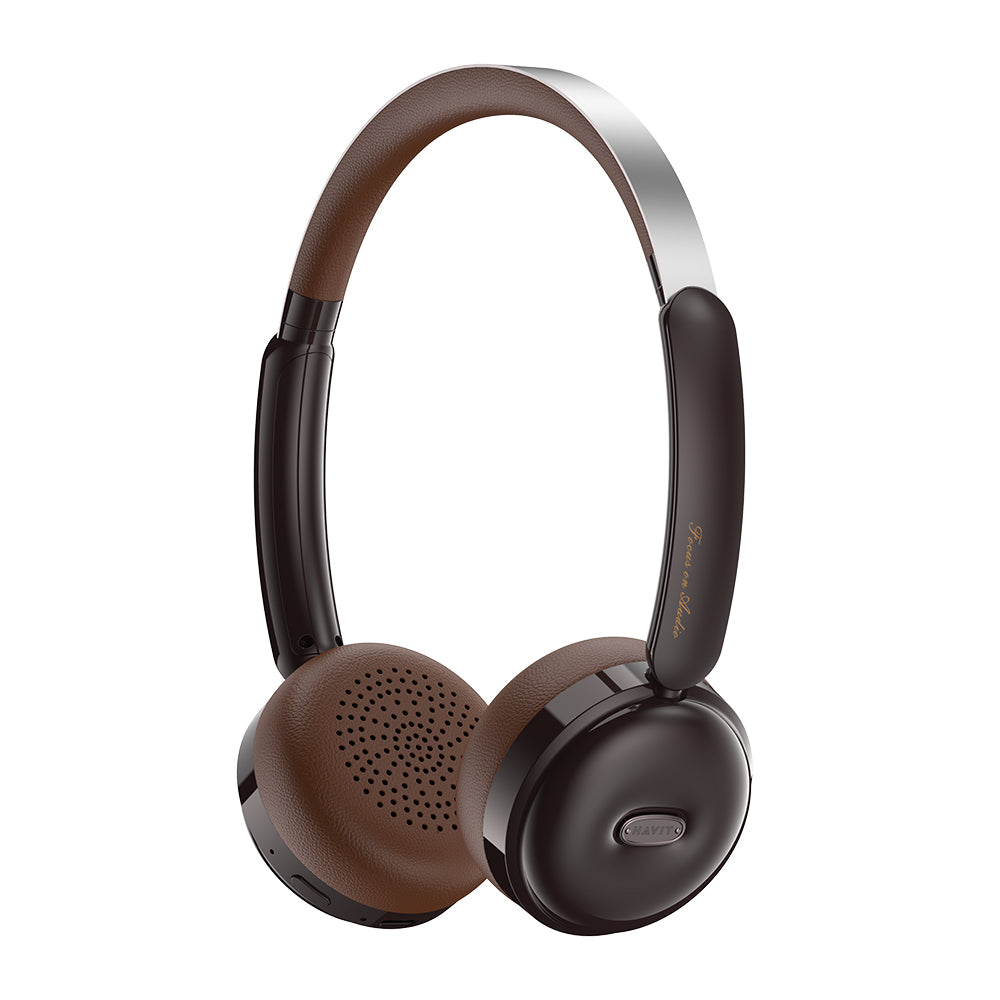 Handsfree Bluetooth HAVIT H616BT, A2DP, Hnedá