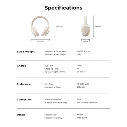 Handsfree Bluetooth HAVIT H619BT, A2DP, Biela