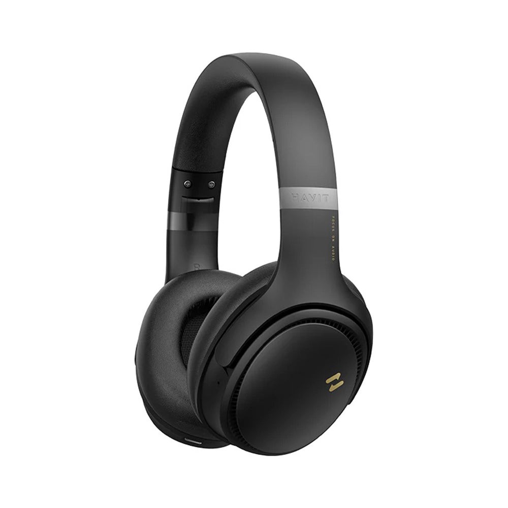 Handsfree Bluetooth HAVIT H630BT Pro, A2DP, ANC, Čierna