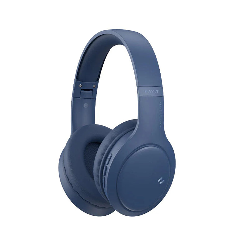 Handsfree Bluetooth HAVIT H633BT, Multipoint, A2DP, Modrý