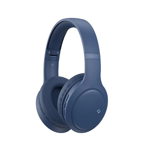 Handsfree Bluetooth HAVIT H633BT, Multipoint, A2DP, Modrý
