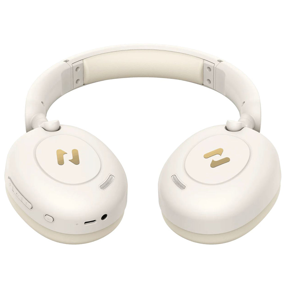 Handsfree Bluetooth HAVIT H655BT Pro, Multipoint, A2DP, ANC, Béžová
