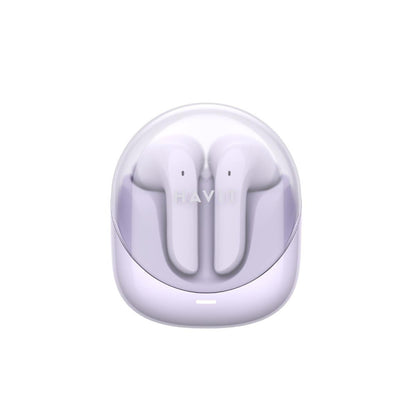 Handsfree Bluetooth HAVIT Modern Buds TW974, TWS, Fialová