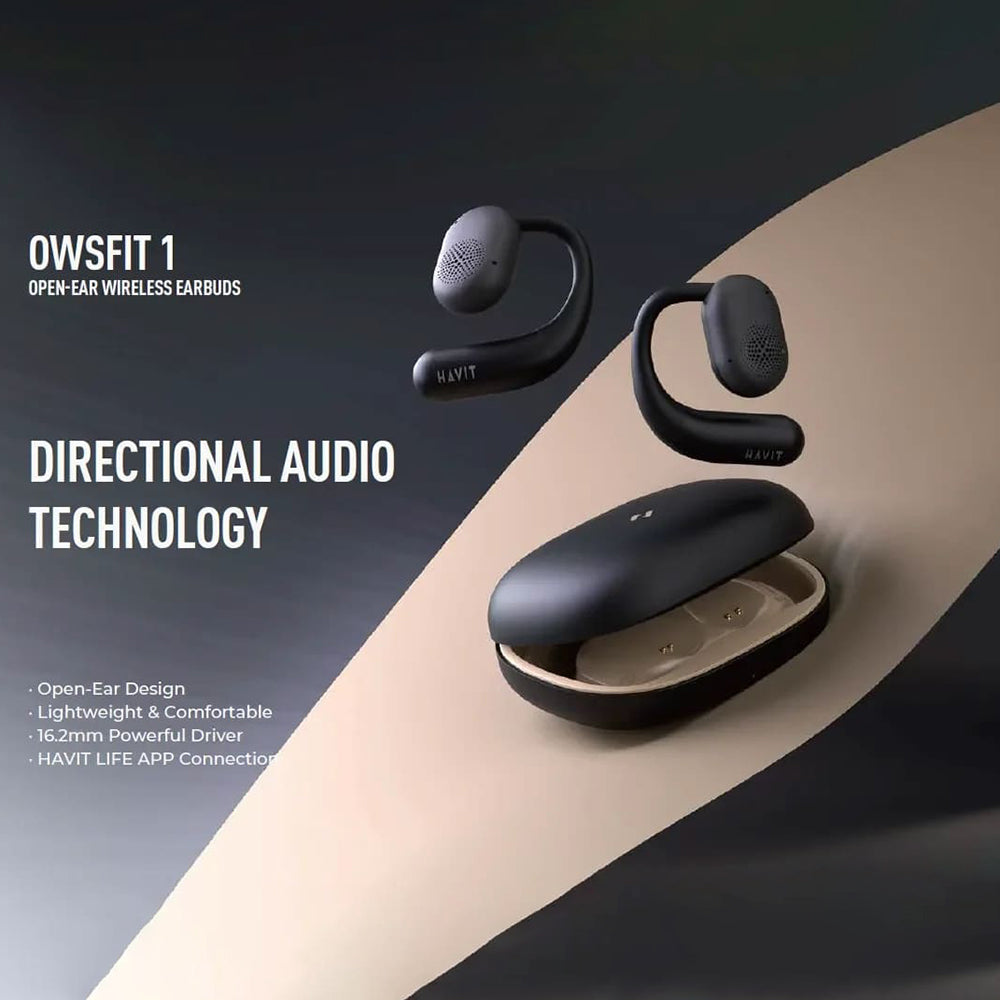 Handsfree Bluetooth HAVIT OWS914, TWS, Čierna