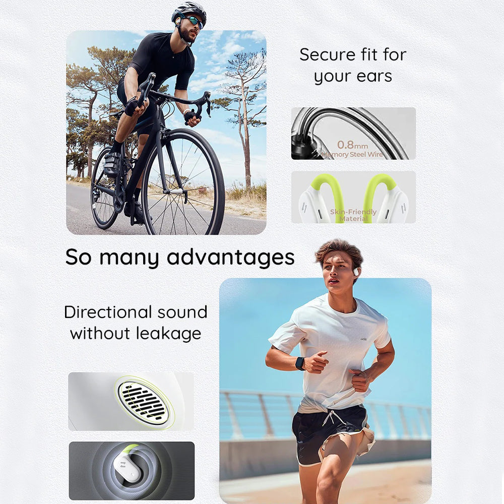 Handsfree Bluetooth HAVIT OWS915, TWS, Sivá