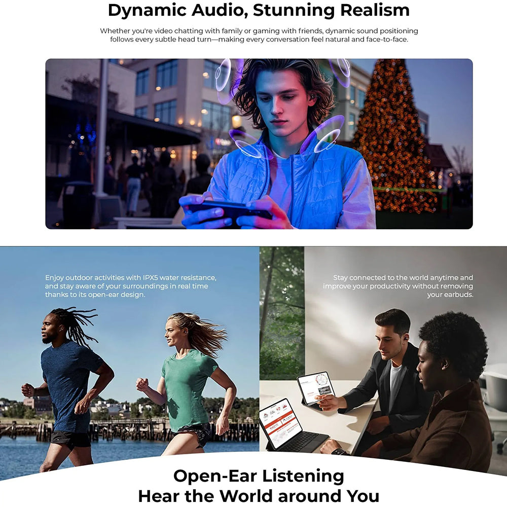 Handsfree Bluetooth HAVIT OWS916 Lite, TWS, Čierna