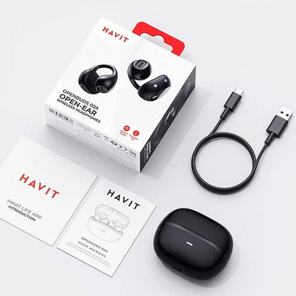 Handsfree Bluetooth HAVIT OWS916, TWS, Čierna