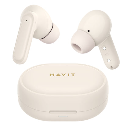 Handsfree Bluetooth HAVIT TW950, TWS, Ružový Béžový