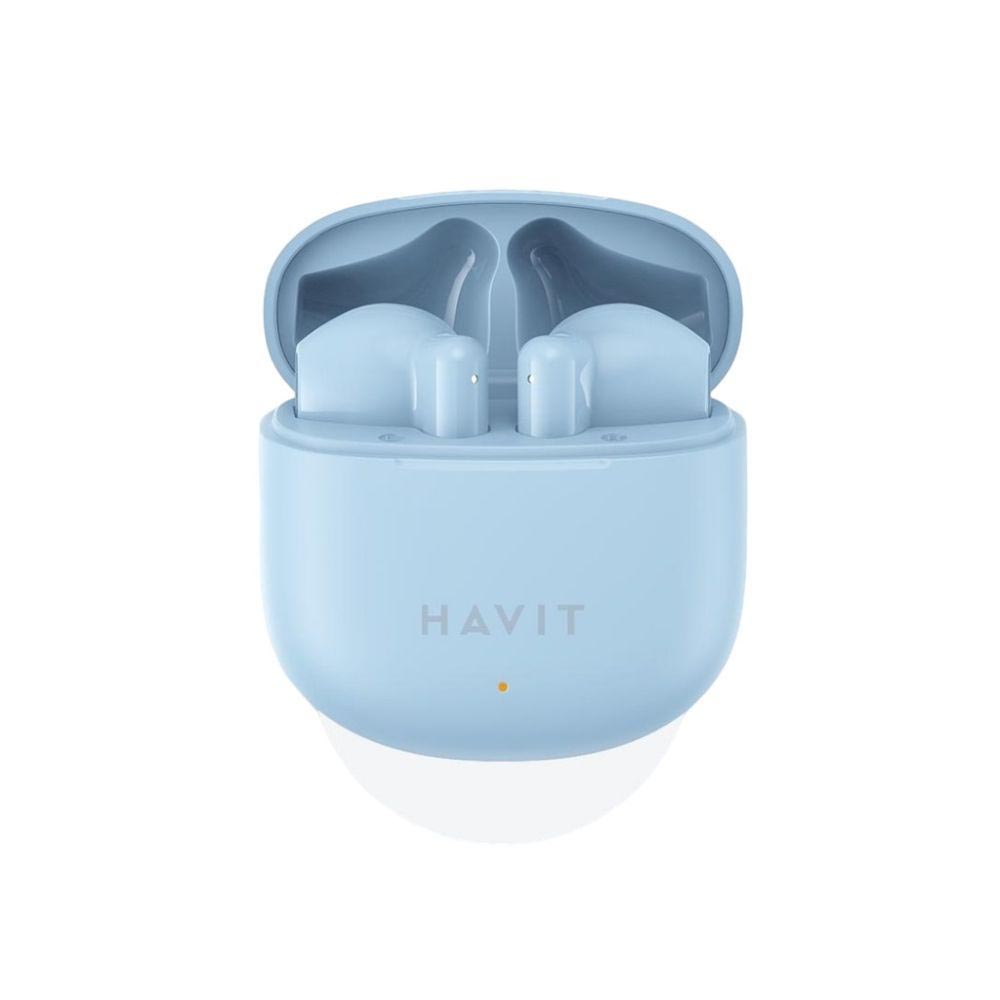 Handsfree Bluetooth HAVIT TW976, TWS, Modrá